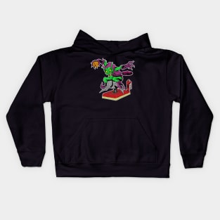 Green Glider Kids Hoodie